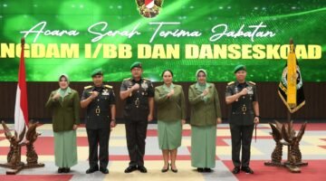 Pimpin Sertijab Pangdam I/BB dan Danseskoad, Kasad Tekankan Pentingnya Kepemimpinan Inspiratif