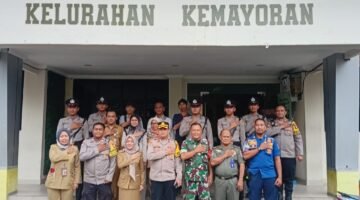 Kapolsek Kemayoran Ajak 4 Pilar Kelurahan Kemayoran Ciptakan Keamanan di Wilayah