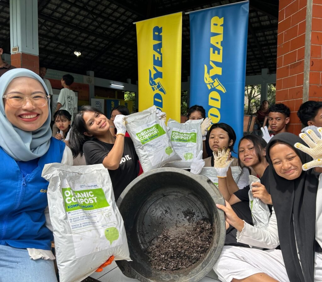 GOODYEAR INDONESIA DORONG KESADARAN LINGKUNGAN ANAK-ANAK MELALUI PROGRAM KOMPOS DAUN BERSAMA SOS CHILDREN’S VILLAGE - Teropong Rakyat
