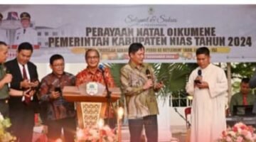 PEMERINTAH KABUPATEN NIAS MELAKSANAKAN PERAYAAN NATAL OIKUMENE TAHUN 2024