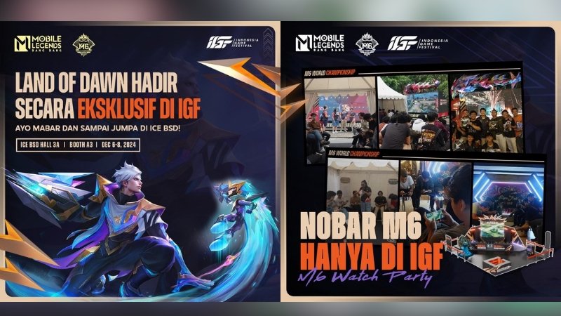 Mobile Legends Hadir di Indonesia Game Festival, Ada Mabar M6! - Teropongrakyat.co