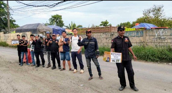 BPPKB BANTEN DPAC Parung Panjang Galang Donasi Korban Bencana Sukabumi - Teropongrakyat.co