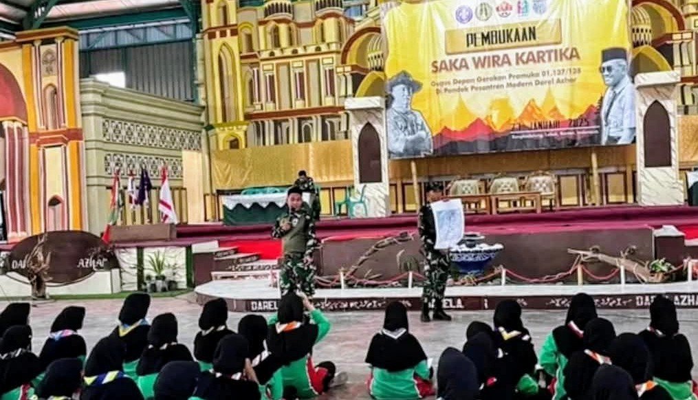 Yonif 318 Kostrad Gelar Perkemahan Saka Wira Kartika, Tanamkan Semangat Nasionalisme - Teropongrakyat.co