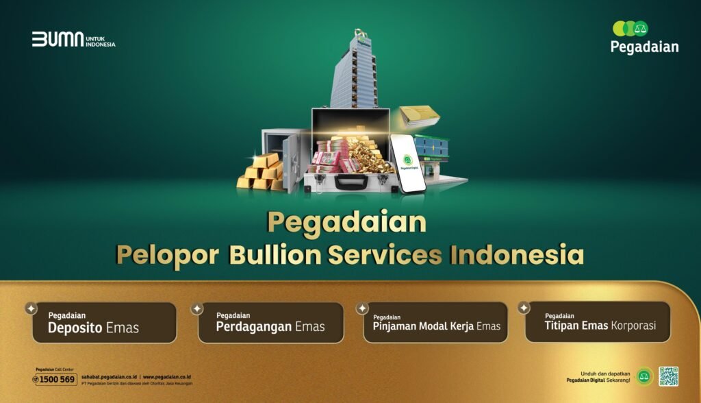 Jadi Hadiah Tahun Baru, Pegadaian Dapat Restu OJK Jalankan Kegiatan Usaha Bulion - Teropong Rakyat