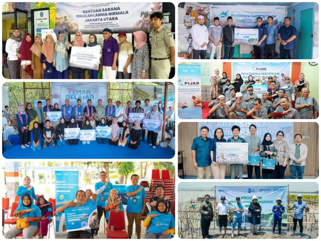 Portal Berita Indonesia dan Dunia Terkini Hari Ini, Update Harian Terbaru, Terlengkap, Tajam, Aktual dan Berimbang. Kinerja Positif Program TJSL Pelindo Solusi Logistik Tahun 2024 - Teropong Rakyat