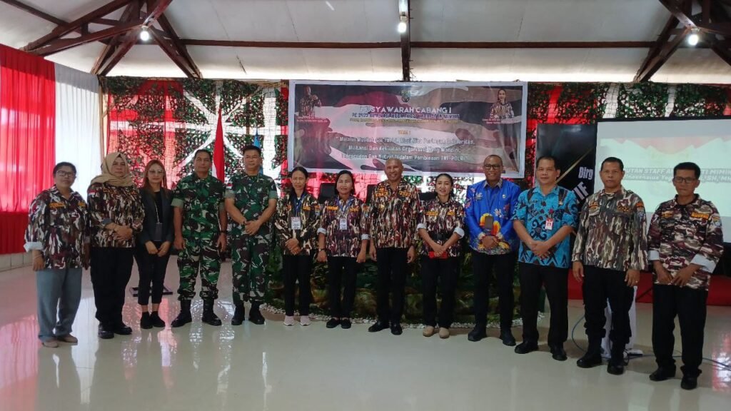 Portal Berita Indonesia dan Dunia Terkini Hari Ini, Update Harian Terbaru, Terlengkap, Tajam, Aktual dan Berimbang. Kasdim Mimika Hadiri Kegiatan Musyawarah Cabang 1 PC 2422 GM FKPPI Kabupaten Mimika - Teropong Rakyat