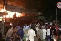 Kebakaran Bengkel di Pasar Minggu 