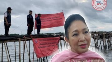 Titiek soeharto meminta usut tuntas pembuat pagar laut