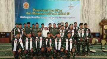 Divif 1 Kostrad Peringati Isra’ Mi’raj 1446H, Dengan Tema Membangun Mentalitas Tangguh Menghadapi Percepatan Zaman