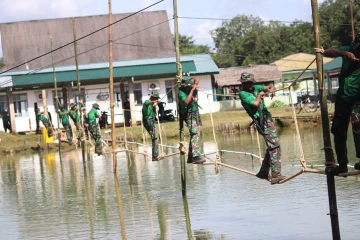 Asah Kesiapan Tempur dan Jiwa Korsa Prajurit, Yonif 433 Kostrad Gelar Cakra Outbound - Teropongrakyat.co