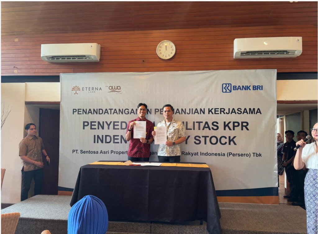 PT. Bank Rakyat Indonesia Tbk Kerjasama Pembiayaan KPR dengan PT. Semesta Asri Propertindo (Eternaland) - Teropong Rakyat