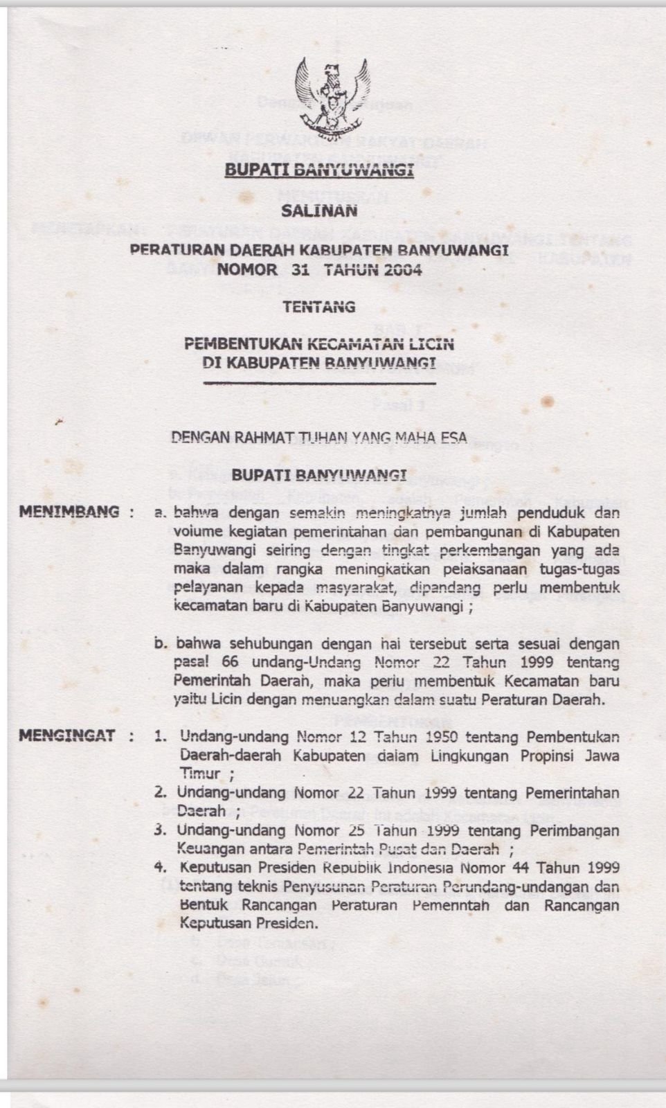 Dugaan Penyerobotan Tanah Negara Oleh PT. Bumisari Yang Melibatkan Mantan Bupati Banyuwangi - Teropongrakyat.co