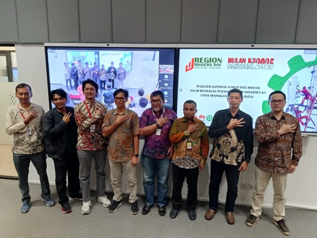 Riggers Day Java West Region – Peringatan Bulan K3 Nasional PT. Huawei Tech Investment 2025 - Teropongrakyat.co