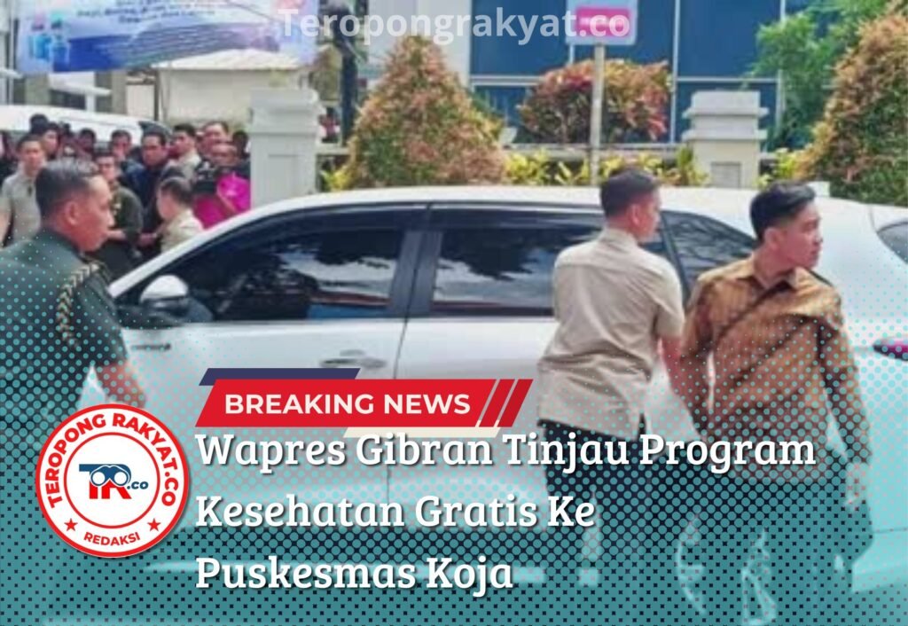 Gibran Rakabuming Raka Tinjau Program Cek Kesehatan Gratis di Jakarta Utara - Teropong Rakyat