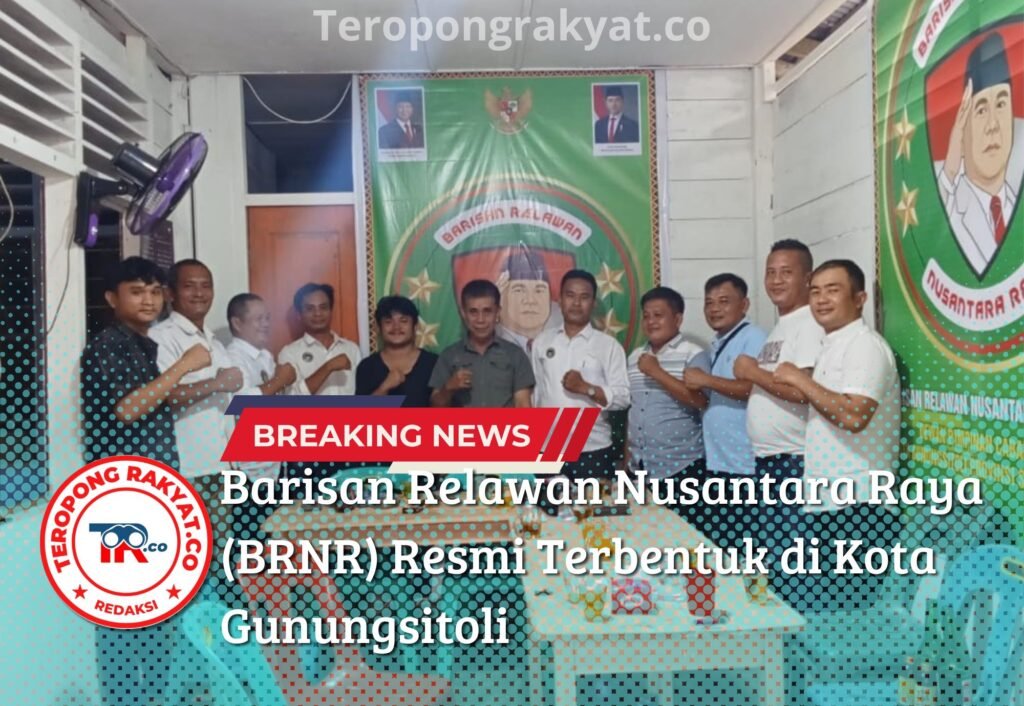 Barisan Relawan Nusantara Raya (BRNR) Resmi Terbentuk di Kota Gunungsitoli - Teropong Rakyat