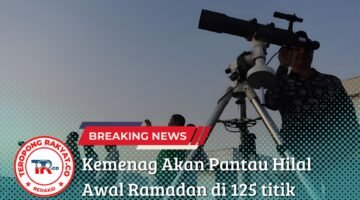 Kemenag Gelar Pemantauan Hilal Awal Ramadan 1446 H di 125 Titik Seluruh Indonesia