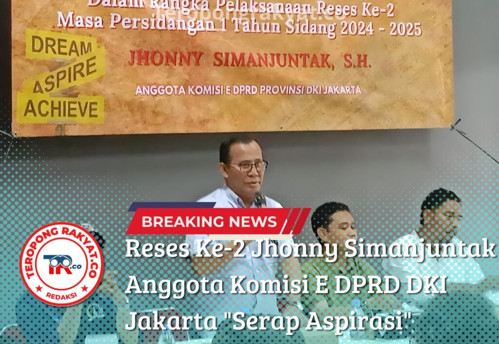 Reses ke-2 Jhonny Simanjuntak Serap Aspirasi Warga Rusunawa Nagrak - Teropong Rakyat