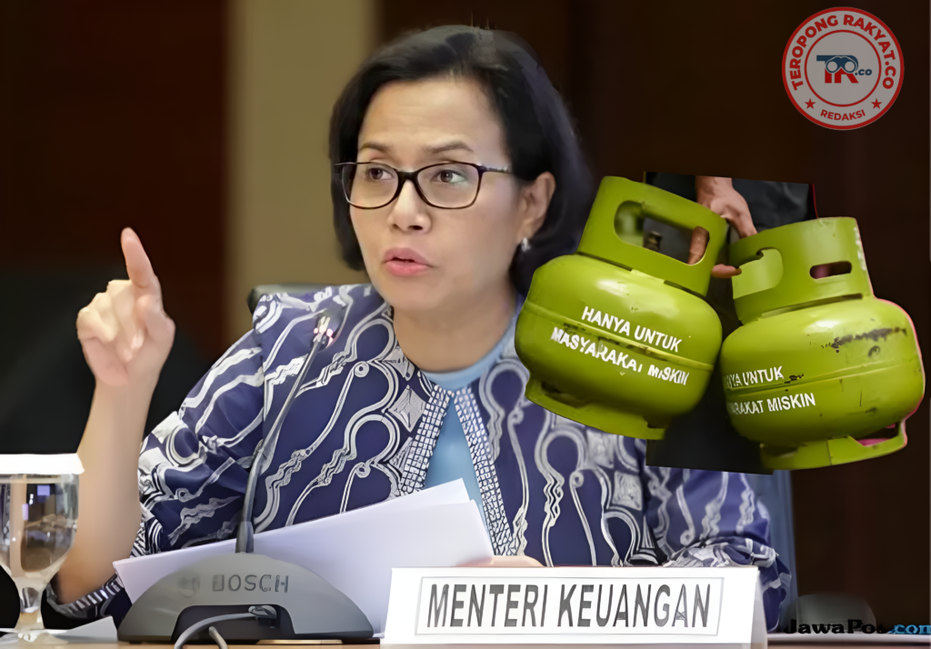 Portal Berita Indonesia dan Dunia Terkini Hari Ini, Update Harian Terbaru, Terlengkap, Tajam, Aktual dan Berimbang. Sri Mulyani Kaget! Warga Beli Elpiji 3 Kg di Pasaran Rp 20.000 Yang Seharusnya Hanya Rp 12.750 - Teropong Rakyat