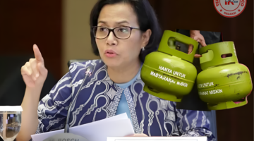 Sri Mulyani Kaget Harga Elpiji 3 Kg Dipasaran Melonjak