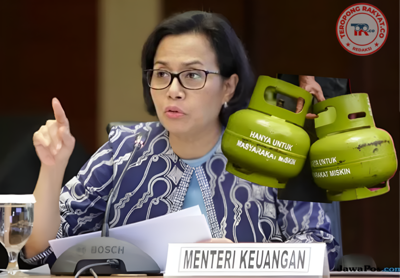 Sri Mulyani Kaget Harga Elpiji 3 Kg Dipasaran Melonjak