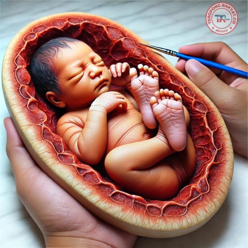 Gambar Merupakan Ilustrasi Janin Bayi