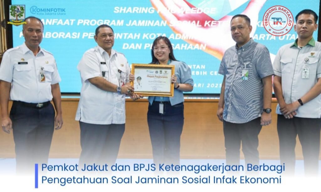 Portal Berita Indonesia dan Dunia Terkini Hari Ini, Update Harian Terbaru, Terlengkap, Tajam, Aktual dan Berimbang. Pemkot Jakut dan BPJS Ketenagakerjaan Gelar Sharing Knowedge - Teropong Rakyat
