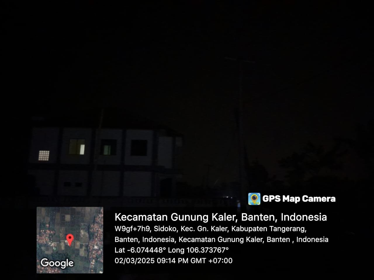 Kantor Desa Sidoko Terlihat Gelap Gulita di Malam Kedua Ramadhan 1446H