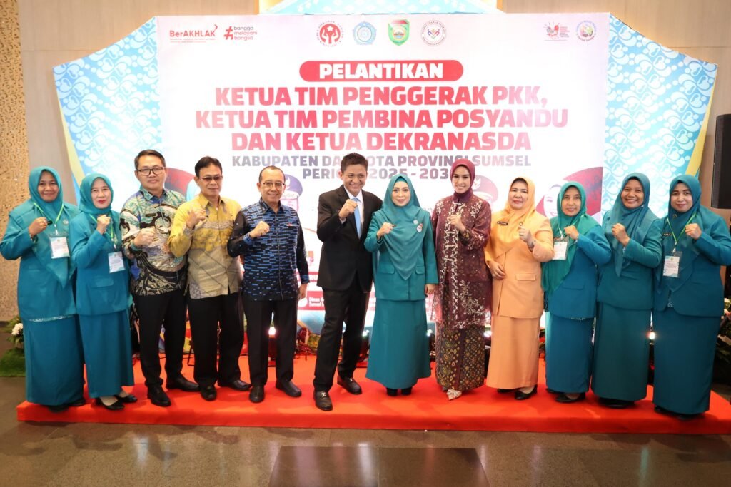 Portal Berita Indonesia dan Dunia Terkini Hari Ini, Update Harian Terbaru, Terlengkap, Tajam, Aktual dan Berimbang. dr. Sheila Kembali Pimpin TP PKK, Posyandu, dan Dekranasda OKU Timur Periode 2025-2030 - Teropong Rakyat
