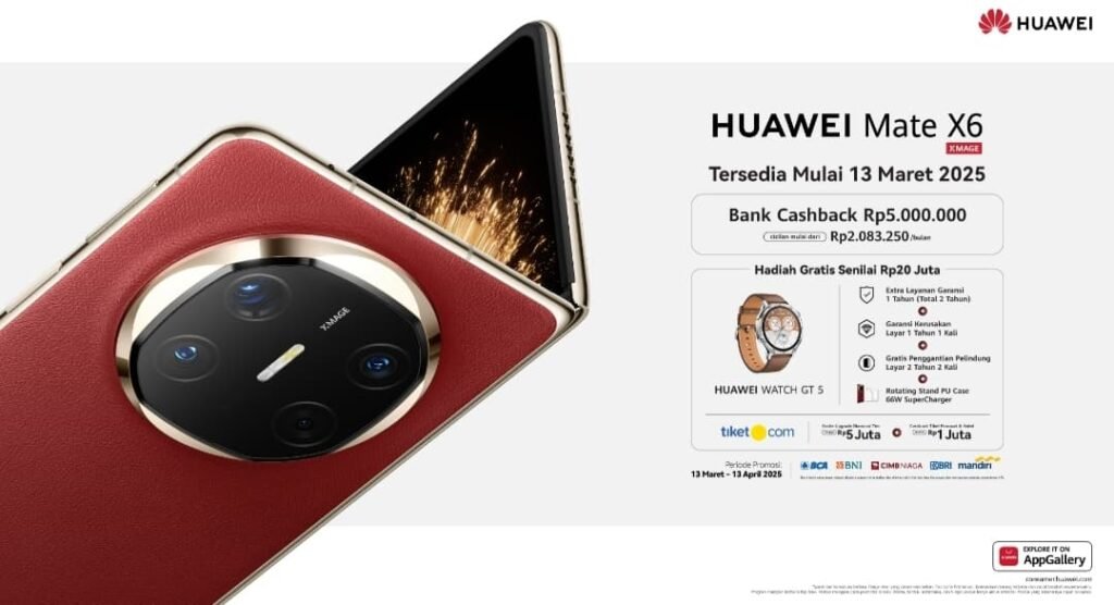 HUAWEI Mate X6: Smartphone Lipat Premium yang Mengubah Standar, Hadir dengan Fitur Revolusioner - Teropong Rakyat