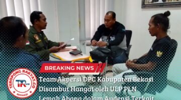 Team Akpersi DPC Kabupaten Bekasi Disambut Hangat oleh ULP PLN Lemah Abang dalam Audensi Terkait Instalasi Listrik