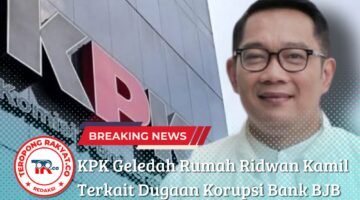 KPK Geledah Rumah Ridwan Kamil Terkait Dugaan Korupsi Bank BJB