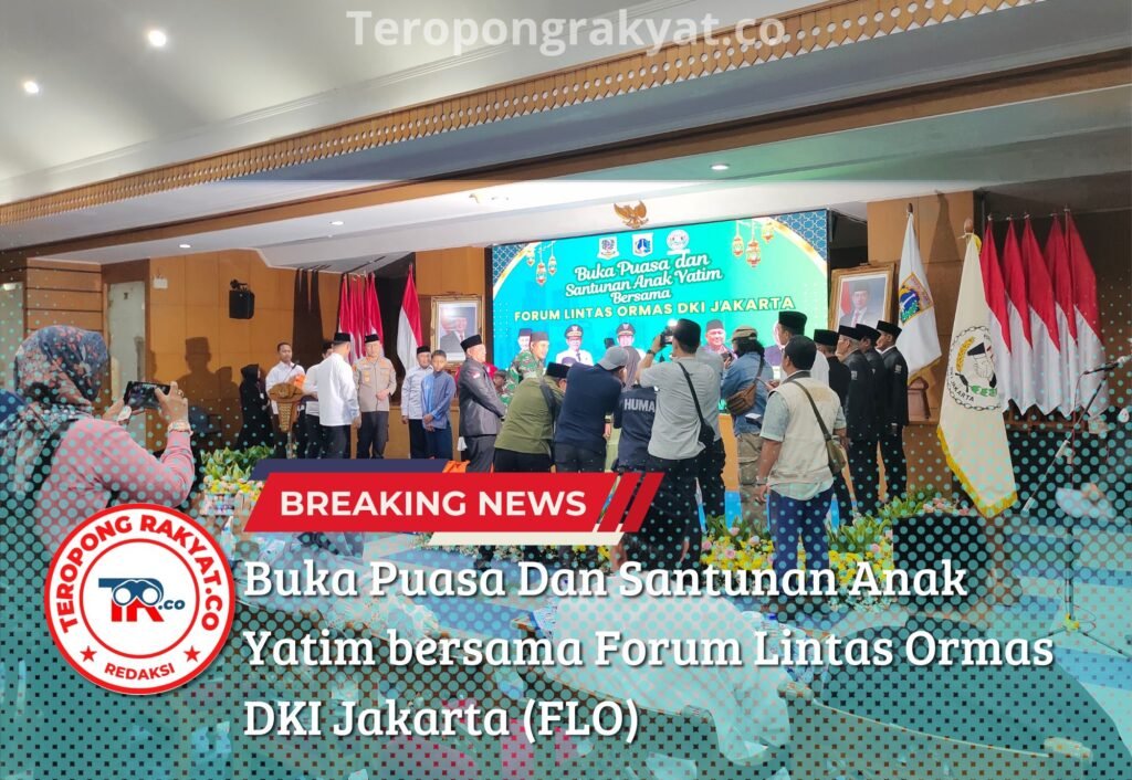 Forum Lintas Ormas DKI Jakarta Gelar Buka Puasa dan Santunan Anak Yatim di Kantor Walikota Jakarta Utara - Teropong Rakyat