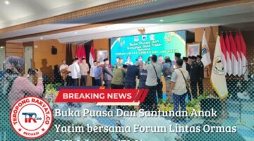 Forum Lintas Ormas DKI Jakarta Gelar Buka Puasa dan Santunan Anak Yatim di Kantor Walikota Jakarta Utara