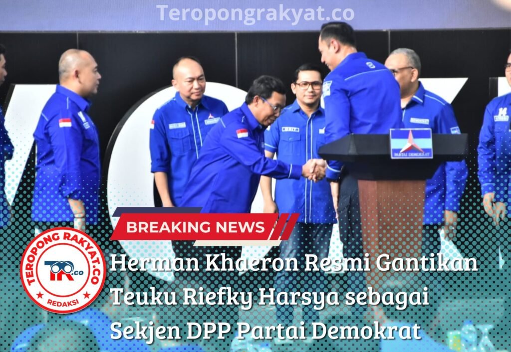 Portal Berita Indonesia dan Dunia Terkini Hari Ini, Update Harian Terbaru, Terlengkap, Tajam, Aktual dan Berimbang. Herman Khaeron Resmi Gantikan Teuku Riefky Harsya sebagai Sekjen DPP Partai Demokrat - Teropong Rakyat