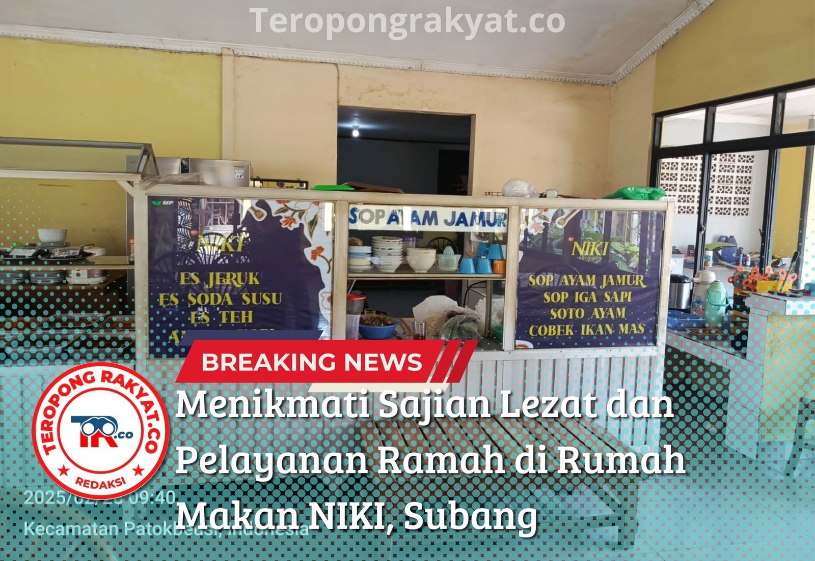 Menikmati Sajian Lezat dan Pelayanan Ramah di Rumah Makan NIKI, Subang