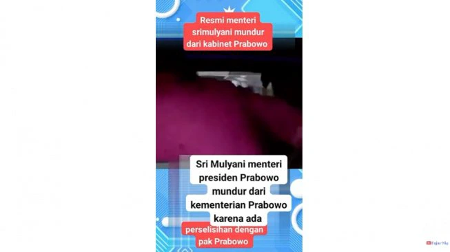 Portal Berita Indonesia dan Dunia Terkini Hari Ini, Update Harian Terbaru, Terlengkap, Tajam, Aktual dan Berimbang. Sri Mulyani Mundur Dari Kabinet Prabowo, Cek Faktanya? - Teropongrakyat.co