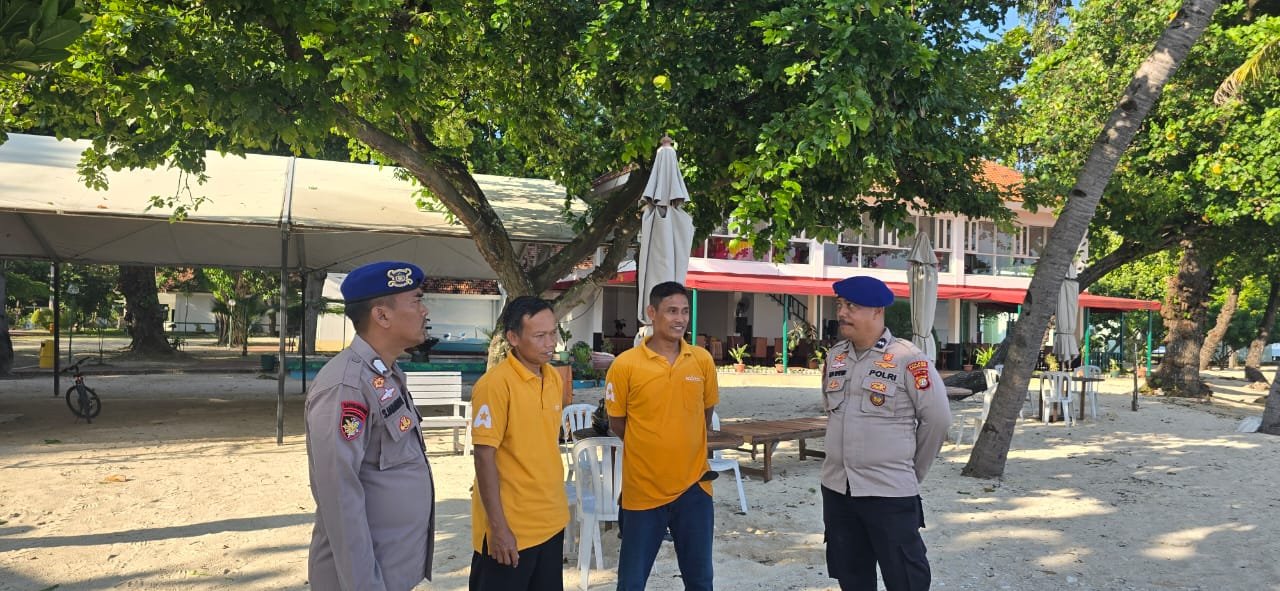 Satpolairud Polres Kepulauan Seribu Gelar Patroli Sambang Pulau Wisata, Antisipasi Kejahatan