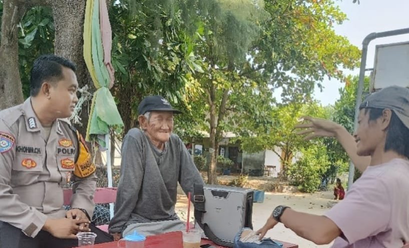 Bhabinkamtibmas Pulau Pari Ajak Cegah Aksi Premanisme,
