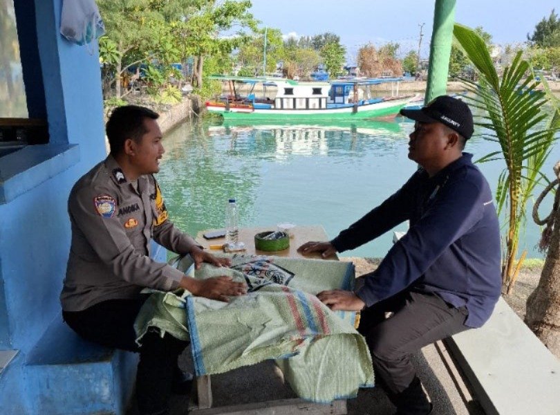 Bhabinkamtibmas Pulau Tidung Tegaskan Komitmen Berantas Premanisme Jaga Keamanan Wilayah