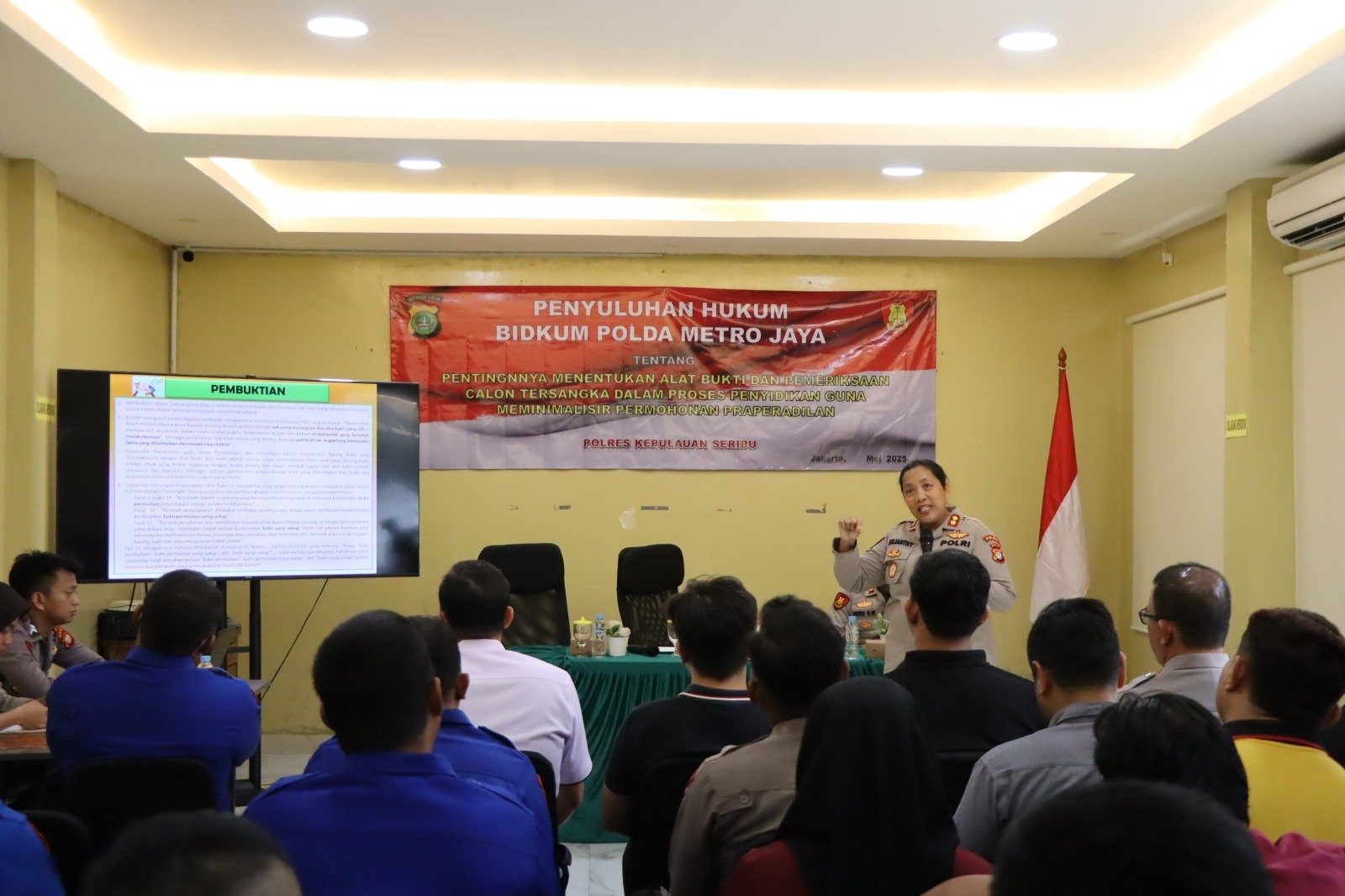Polres Kepulauan Seribu Gelar Penyuluhan Hukum untuk Perkuat Proses Penyidikan