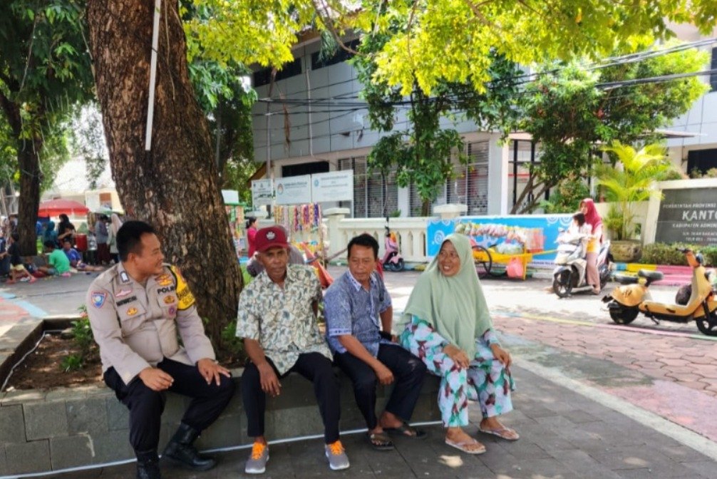 Cegah Premanisme, Bhabinkamtibmas Pulau Pramuka Jalin sinergi dengan Tokoh Masyarakat