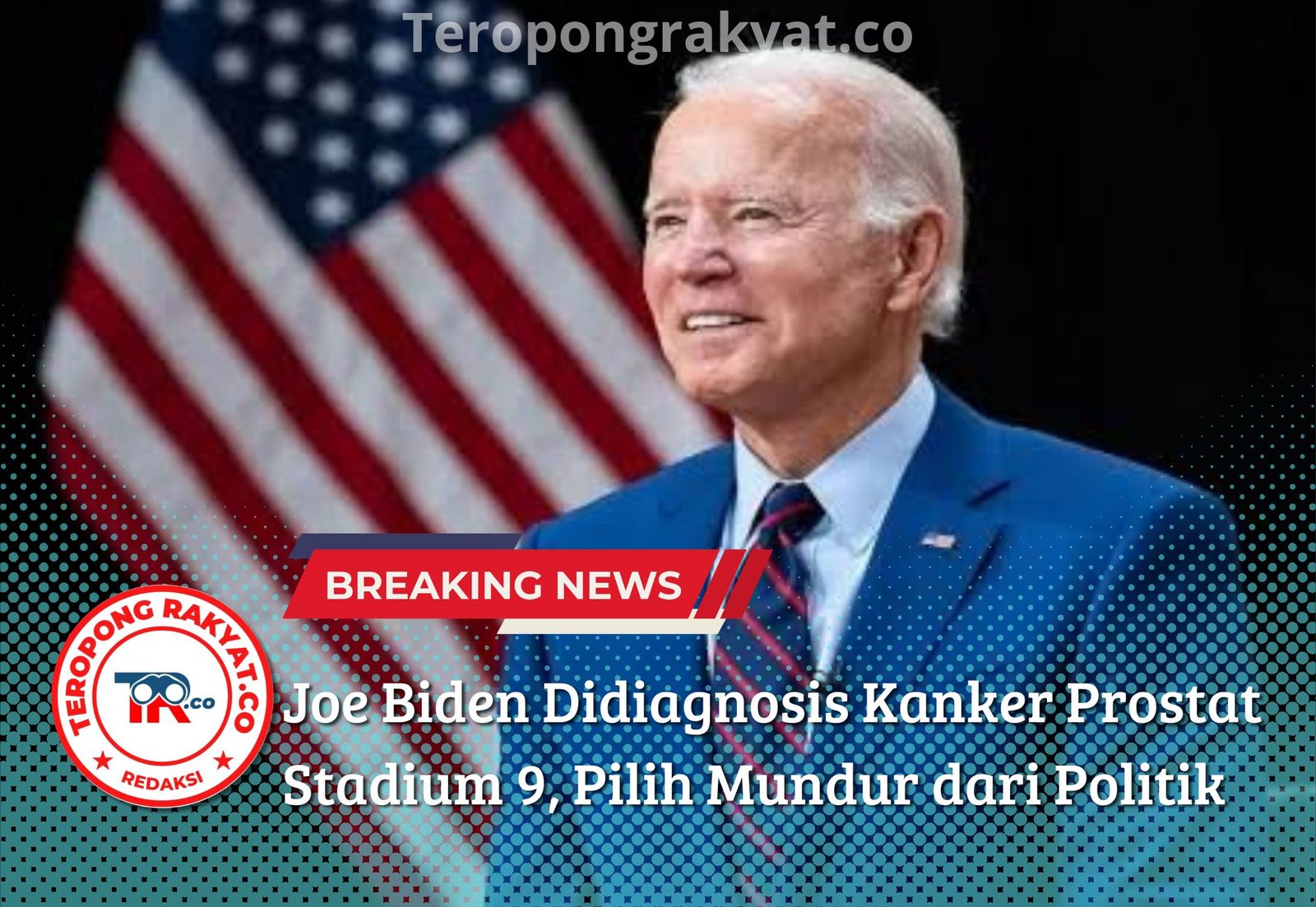 Joe Biden Didiagnosis Kanker Prostat Stadium 9, Pilih Mundur dari Politik