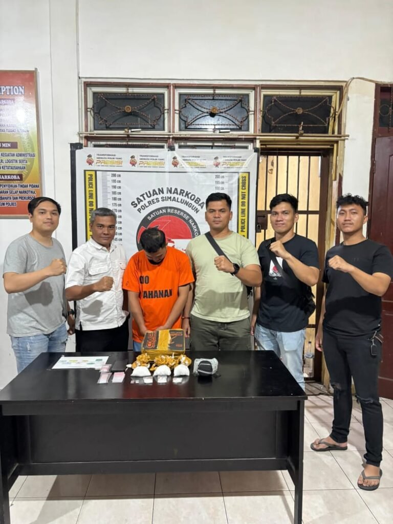 Polres Simalungun Bekuk Bandar Sabu Dengan Barang Bukti 3,3 Ons, Jaringan Bandar Narkoba Suro Masih Diburu - Teropong Rakyat