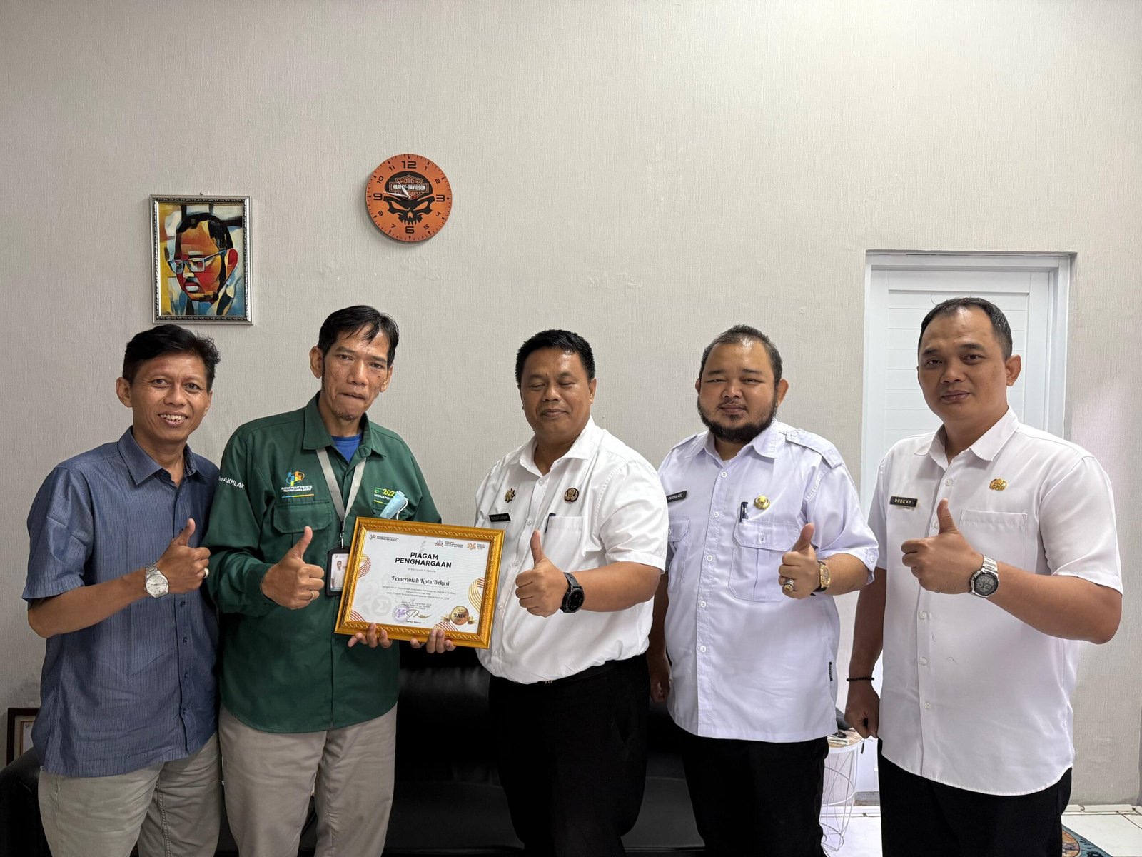 Pemerintah Kota Bekasi Sukses Raih Penghargaan Indeks Pembangunan Statistik