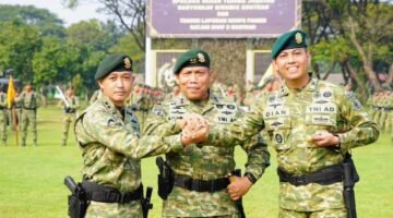 Estafet Kepemimpinan Yonkav 8 Kostrad, Momentum Prestisius Dalam Rangka Regenerasi dan Sinergi Baru