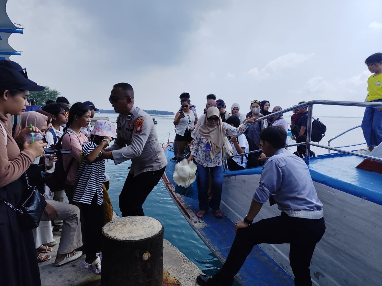 Polisi Antisipasi Cegah Sajam dan Narkoba Masuk Pulau