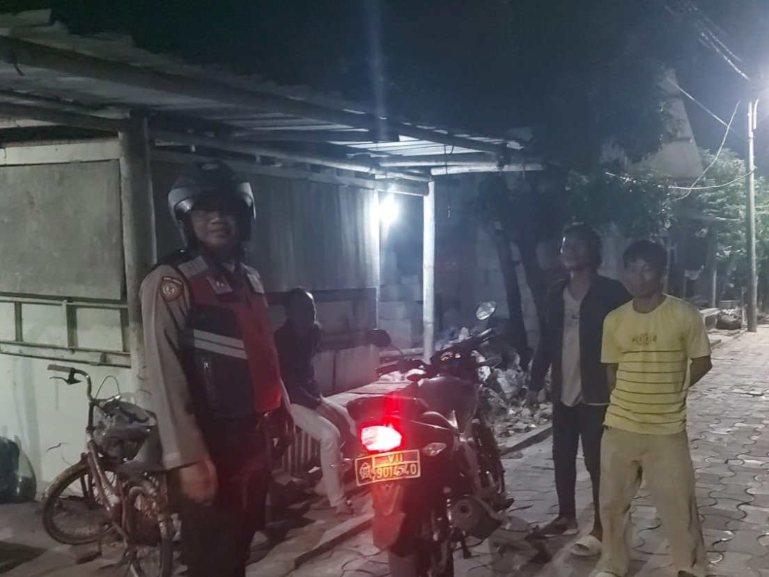 Patroli Malam Cegah Gangguan Kamtibmas dan Jaga Kenyamanan Wisatawan