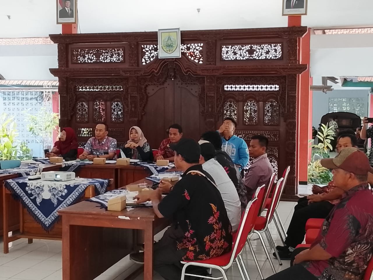 Audensi di Ganti Sosialisasi Kepegawaian, Tenaga Kerja Kontrak Disparpora Kabupaten Pemalang Protes