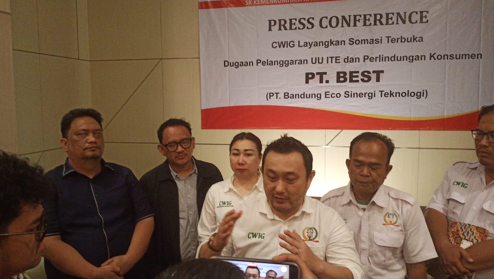 CWIG Layangkan Somasi Terbuka: PT. BEST Diduga Langgar UU ITE dan Hak Konsumen