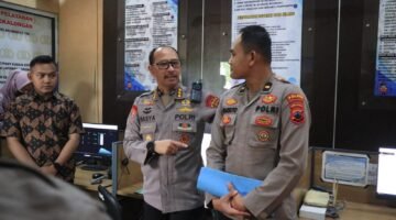 Tim Asistensi Layanan Polisi 110 Polda Jateng Cek Layanan Call Center di Polres Pekalongan